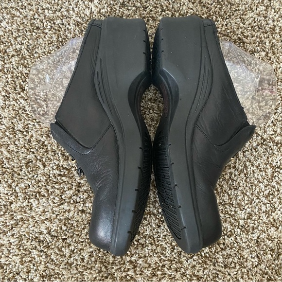 Ariat | Women's Boho Western Fringe Mendocino Clogs Size 10 Black Leather - Picture 3 of 8